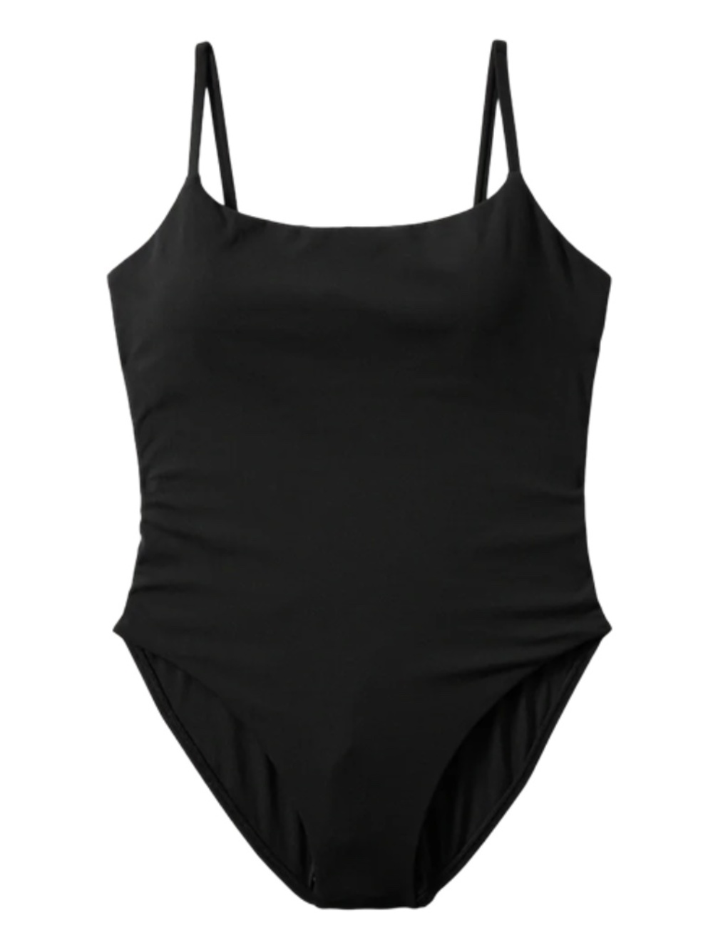 NWT Athleta Scoop One Piece Black Swimsuit Size XS